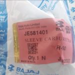 INSULATOR KARBU BAJAJ PULSAR 135 INTAKE KARET - Image 2